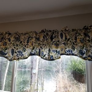 SOLD.   (2) valances